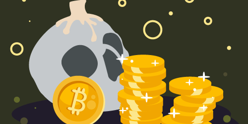 В 2018 году биткоин «умирал» 90 раз