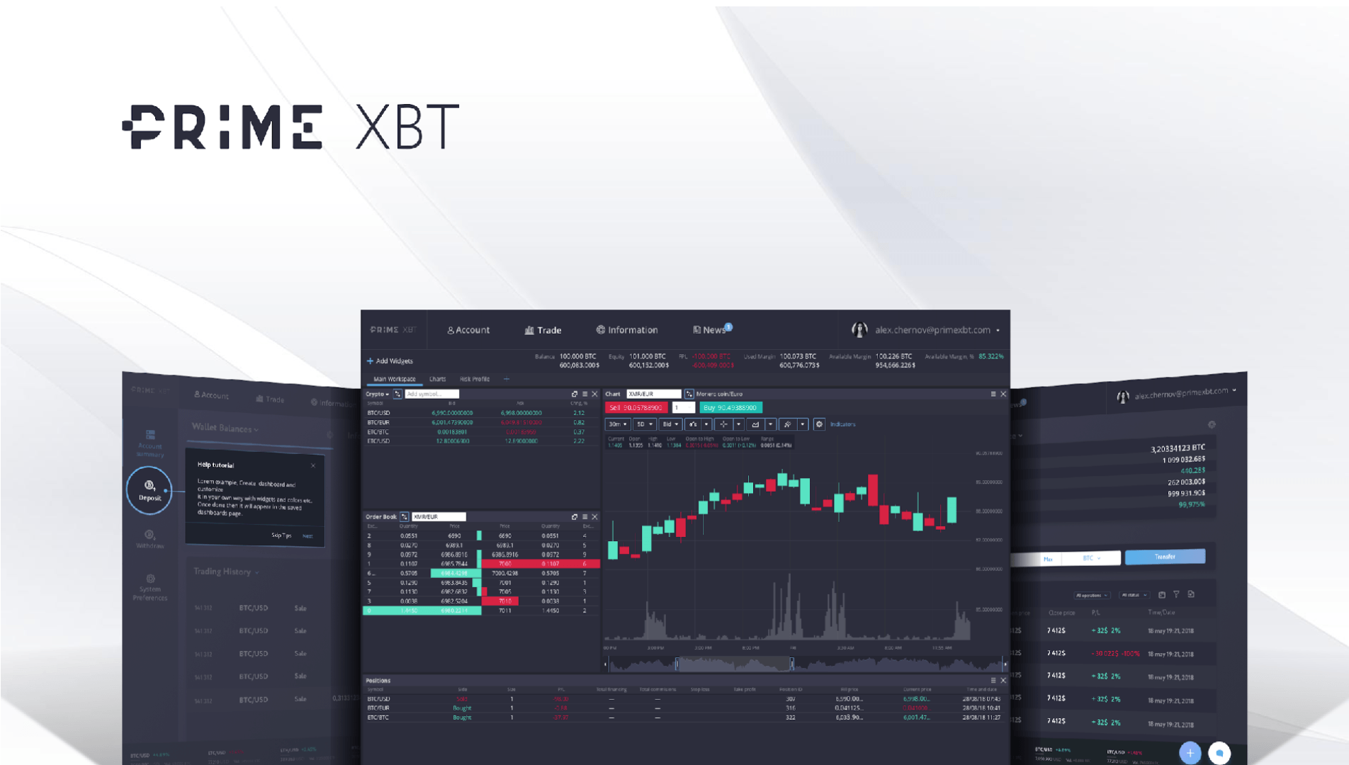 инновационная криптовалютная торговая платформа PrimeXBT запустится 4 февраля