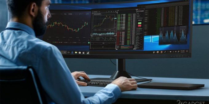 бизнес-ноутбуки и необъятный монитор от Lenovo (9 фото)