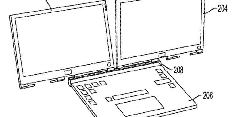 Dell проектирует ноутбук с двумя полноценными дисплеями