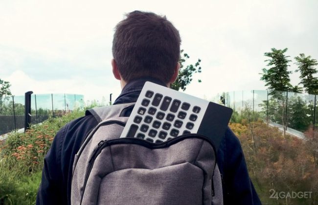 Nemeio — кастомизируемая клавиатура с кнопками-дисплеями E-ink (2 фото)