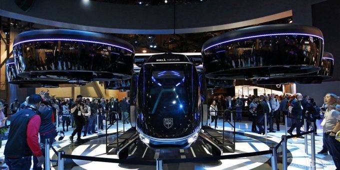 Nexus — конвертоплан-такси от Bell Helicopter (16 фото + видео)