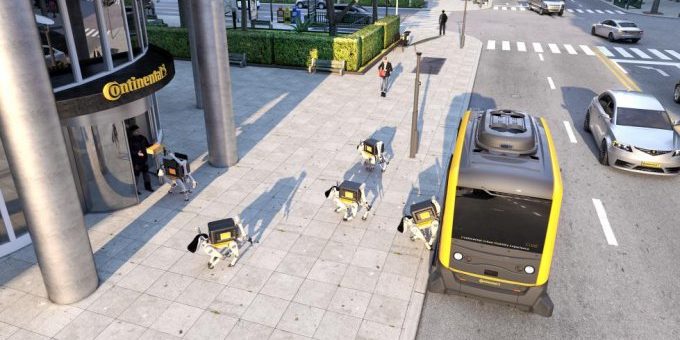 Роботы-псы заменят почтальонов и курьеров (5 фото + видео)