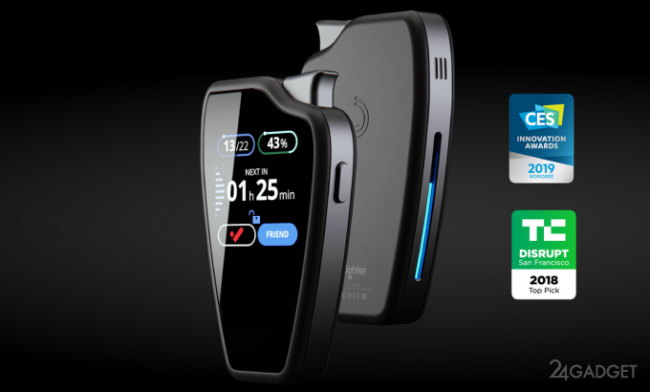 Смарт-зажигалка Slighter поможет бросить курить (3 фото)