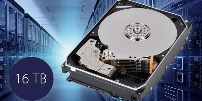Toshiba выпустила линейку жёстких дисков MG08 ёмкостью 16 ТБ