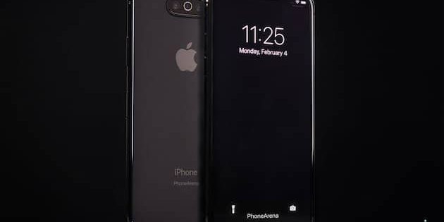 Концепт-фото iPhone XI с iOS 13 и Тёмным режимом