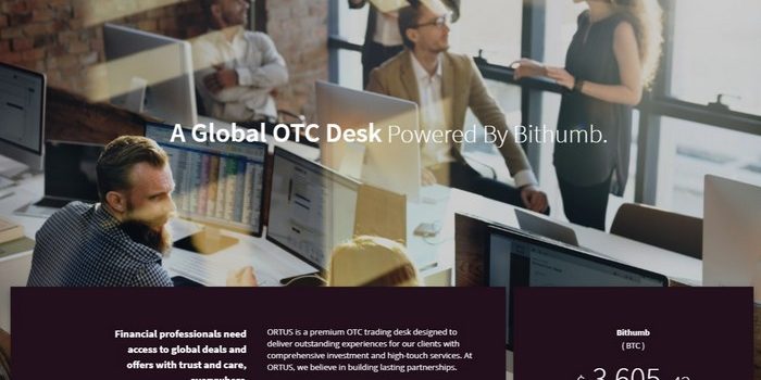 Корейская биржа Bithumb запустила платформу OTC-торговли криптовалютами