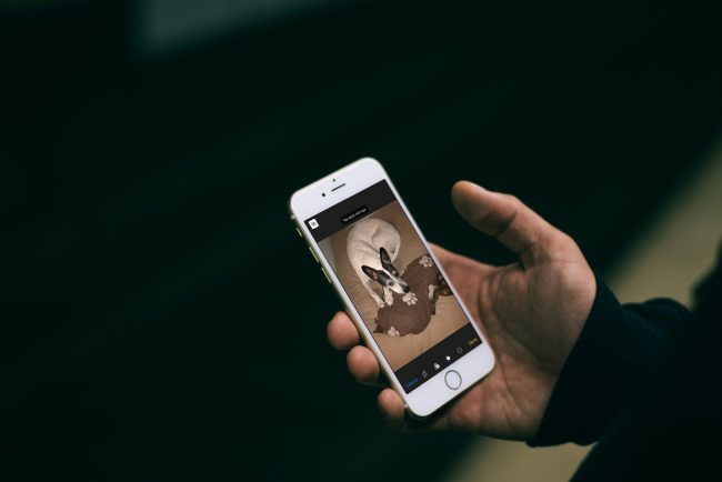 Как убирать красные глаза с фотографий на iPhone