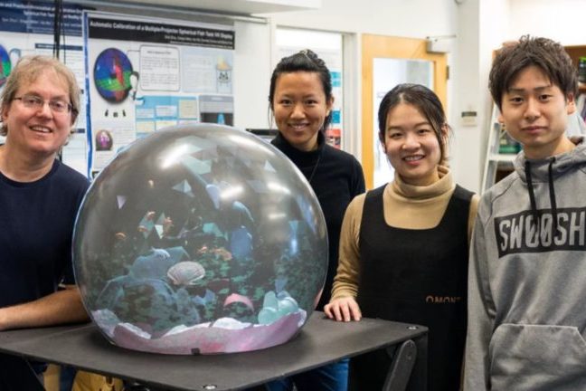 Шарообразный дисплей продемонстрировал новый вид виртуальной реальности