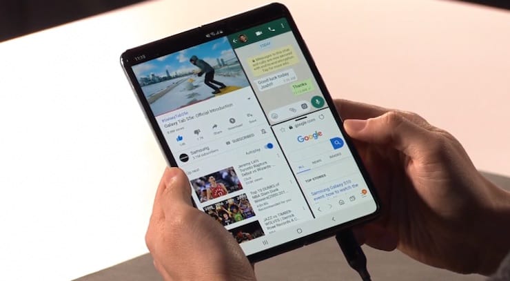 Гнущийся смартфон Samsung Galaxy Fold