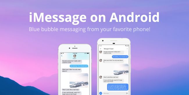 Как использовать iMessage на смартфоне с Android