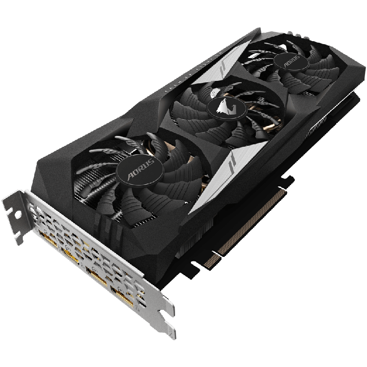 Видеокарта Gigabite Aorus GTX 1660 Ti