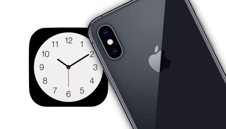 приложение Часы на iPhone