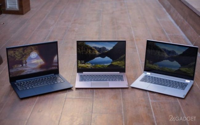 Lenovo обеспечила новые ультрабуки топовыми процессорами и автономностью на 18 часов (13 фото)
