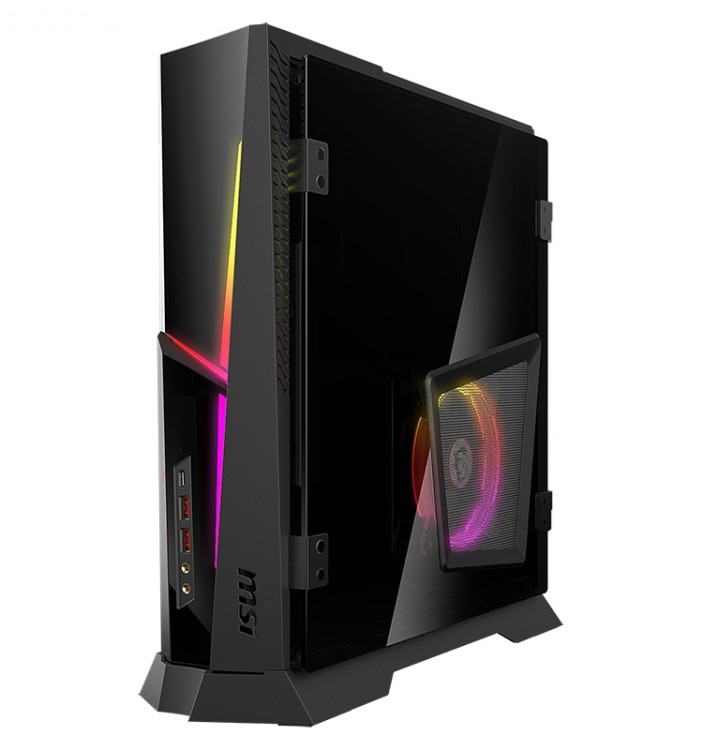 В игровых ПК MSI Trident X используются процессоры Intel Core К 9-го поколения и 3D-карты GeForce RTX