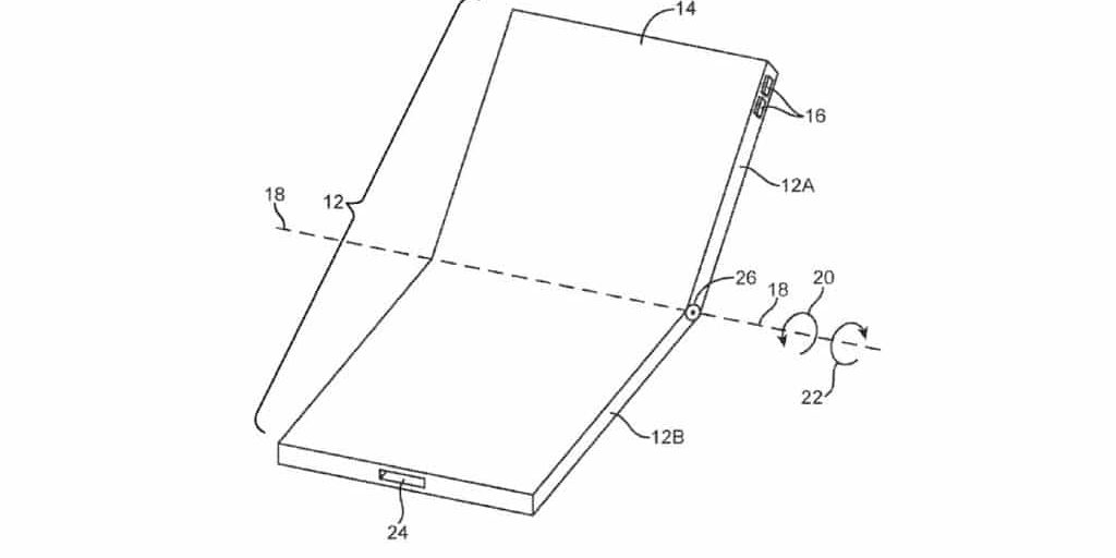 В новом патенте Apple говорится о складном iPhone