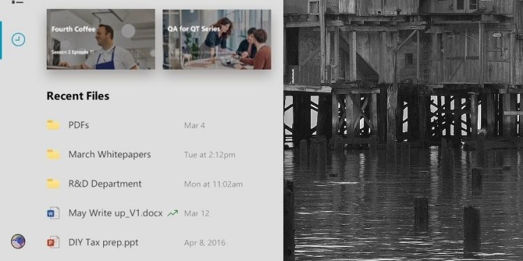 Возможно так будет выглядеть «Пуск» в Windows 10 после обновления