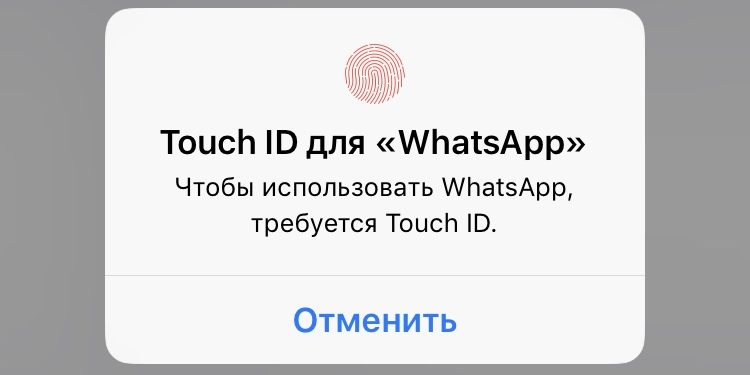 WhatsApp для iPhone теперь поддерживает блокировку с помощью Face ID и Touch ID