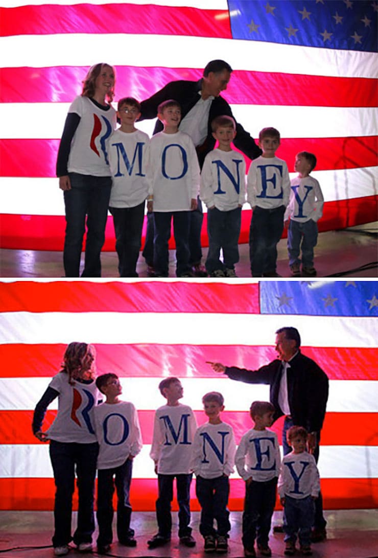 Семья Ромни неправильно написала свою фамилию