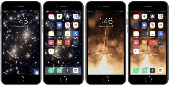 Твик Meteoroid автоматически устанавливает обои от NASA