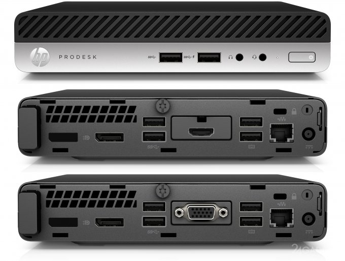 HP ProDesk 405 G4 — настольные мини-ПК с процессорами AMD Ryzen