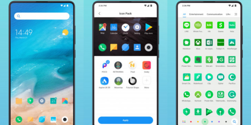 Xiaomi представила новый лаунчер для Android-смартфонов