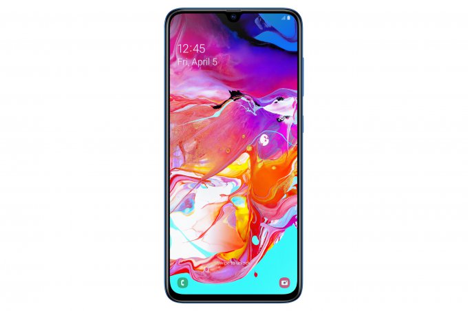 Samsung Galaxy A70 - середнячок с подэкранным сканером отпечатков и батареей на 4500 мАч (7 фото)