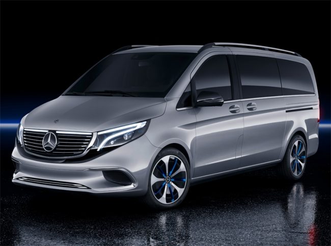 Mercedes-Benz Concept EQV: микроавтобус премиум-класса на электротяге