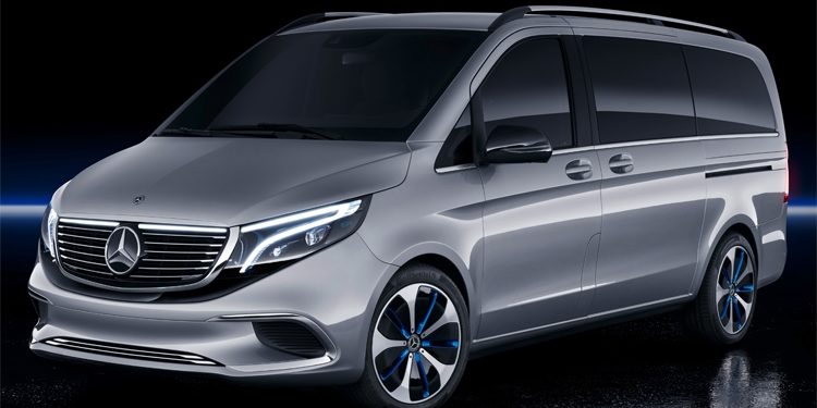Mercedes-Benz Concept EQV: микроавтобус премиум-класса на электротяге