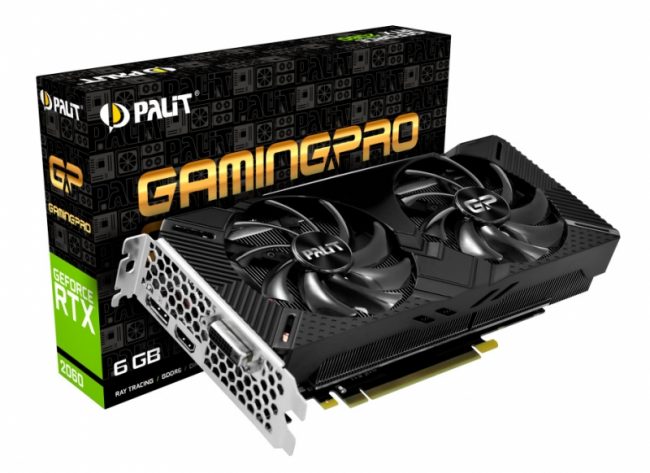 Обзор и тестирование видеокарты Palit GeForce RTX 2060 GamingPro OC / Видеокарты