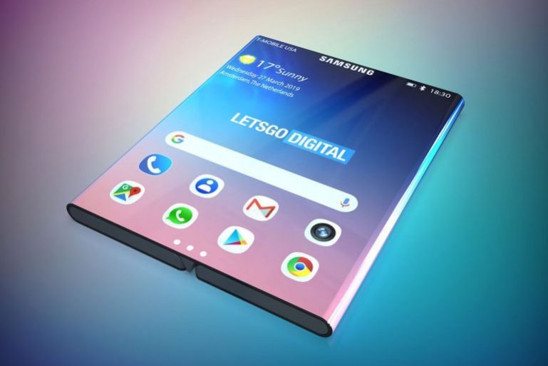 Samsung готовит складывающийся дважды смартфон, как у Xiaomi