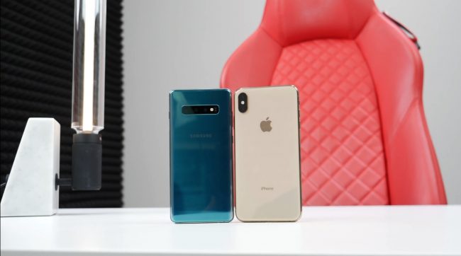 Сравнение камер iPhone XS Max и Galaxy S10 Plus