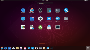Oranchelo - тема значков, которую можно поставить в Ubuntu 18.10