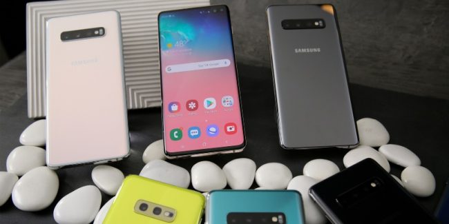 В России начались продажи смартфонов линейки Galaxy S10