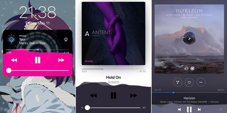 Твик Mitsuha Infinity визуализирует аудио в iOS