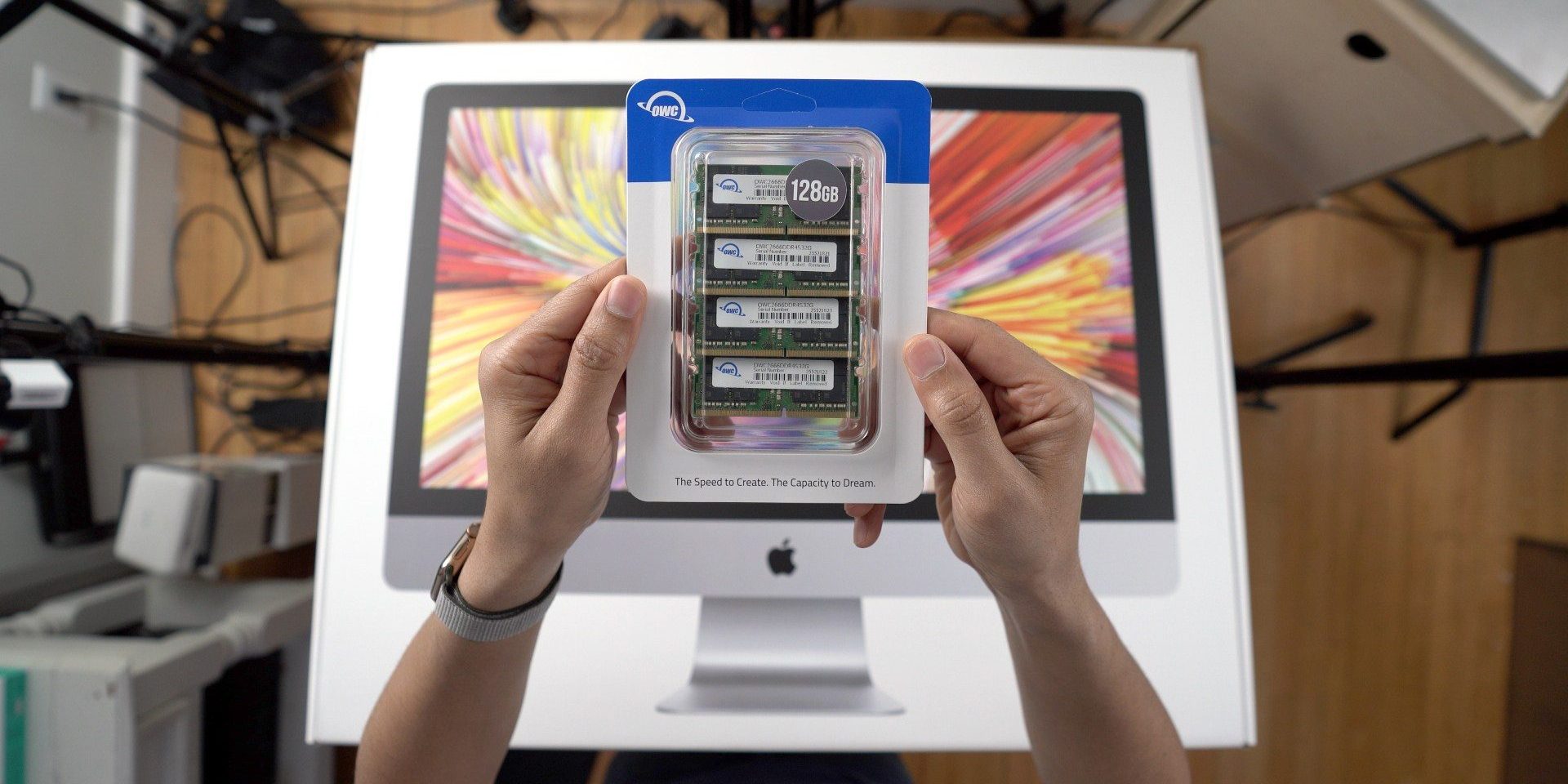 В iMac 2019 года можно установить 128 ГБ ОЗУ