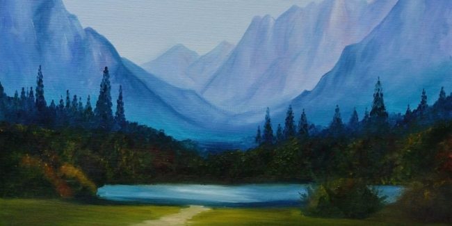 как превратить корявые рисунки в красивые пейзажи