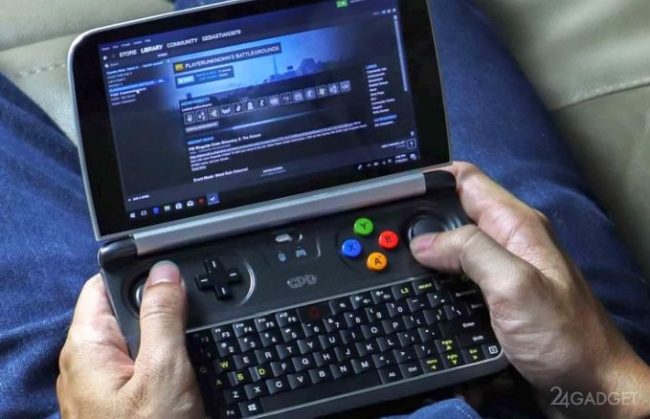 GPD Win Max – карманный ноутбук-приставка на процессоре Ryzen (4 фото)