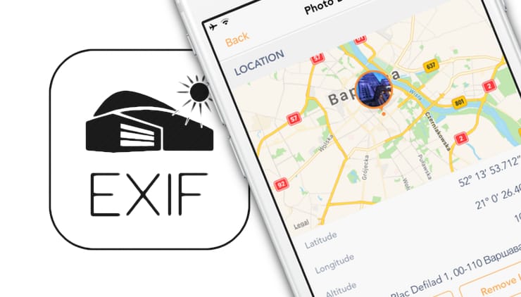 Как изменить метаданные местонахождения, дату и т.д. на фото в iPhone
