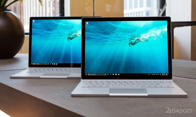 Microsoft обновила гибридный ноутбук Surface Book 2 (4 фото)