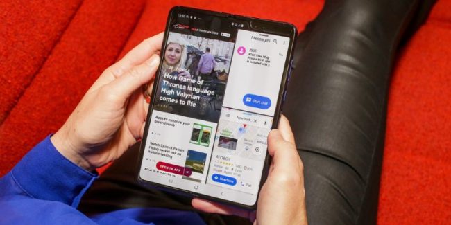 Samsung рассказала, из-за чего Galaxy Fold задержится