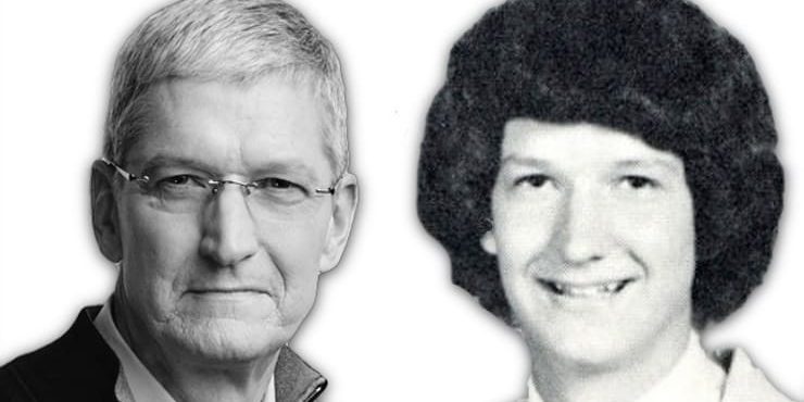Школьный альбом Тима Кука – генерального директора Apple (Фото)