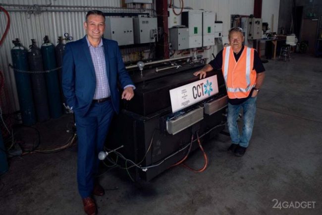 Тепловая батарея оказалась дешевым и эффективным аналогом нынешних АКБ (3 фото)