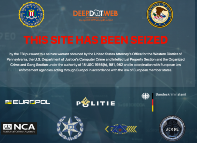ФБР закрыло новостной сайт о даркнете Deep Dot Web и арестовало его администраторов