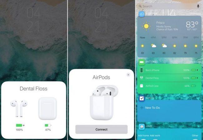 Добавьте анимацию подключения новых AirPods на устройства без iOS 12.2