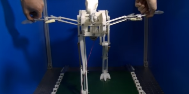 Для изучения эволюции полета китайские ученые создали робота-динозавра