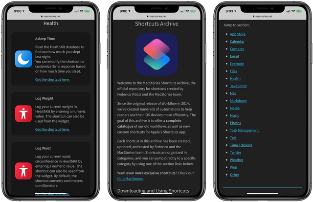 MAcStories-Shortcuts-archive