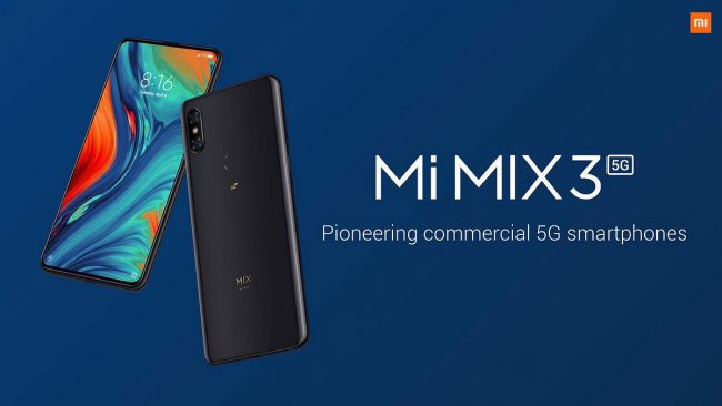 Xiaomi Mi Mix 3 с поддержкой 5G уже в продаже!