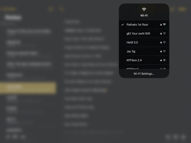 iPadOS-13-Wi-Fi-selection-in-Control-Center