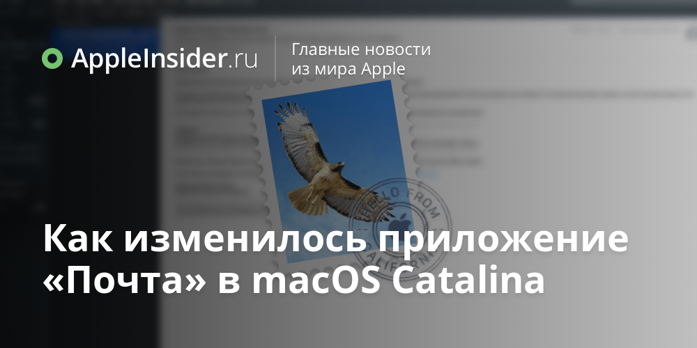 Как изменилось приложение «Почта» в macOS Catalina